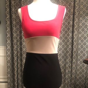 Body con dress from boutique multicolored